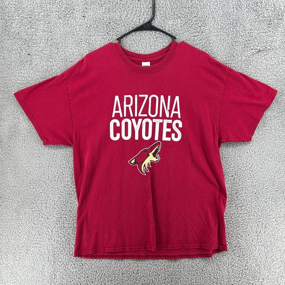 Vintage Gildan NHL Arizona Coyotes Hockey T-Shirt Men's Sz‎ XL